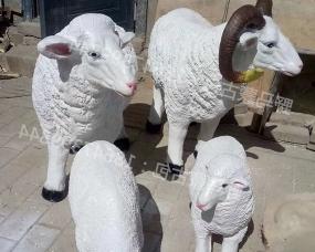日喀则雕塑羊